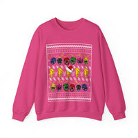 MMPR Ugly Christmas Sweatshirt Super Sentai T Shirt Custom Graphic Art Cosplay Shirts Power Rangers Retro Vintage 90s Tee