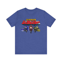 Zyuranger Bikes Super Sentai T Shirt Custom Graphic Art Cosplay Shirts Power Rangers Retro Vintage 90s Tee