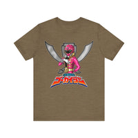 Gokaiger PInk Roll Call Super Sentai T Shirt Custom Graphic Art Cosplay Shirts Power Rangers Retro Vintage 90s Tee