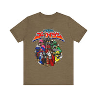 Gokaiger Team Super Sentai T Shirt Custom Graphic Art Cosplay Shirts Power Rangers Retro Vintage 90s Tee
