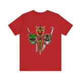 Ranger Evolution Super Sentai T Shirt Custom Graphic Art Cosplay Shirts Power Rangers Retro Vintage 90s Tee