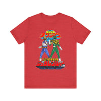 Legendary Izumi Green Ranger Changeman Blue Super Sentai T Shirt Custom Graphic Art Cosplay Shirts Power Rangers Retro Vintage Tee