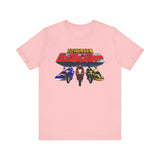 Zyuranger Bikes Super Sentai T Shirt Custom Graphic Art Cosplay Shirts Power Rangers Retro Vintage 90s Tee