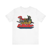 Zyurangers Red Green Mechas Super Sentai T Shirt Custom Graphic Art Cosplay Shirts Power Rangers Retro Vintage 90s Tee