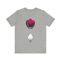 MMPR Pink Helmet Super Sentai T Shirt Custom Graphic Art Cosplay Shirts Power Rangers Retro Vintage 90s Tee