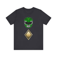 MMPR Green Helmet Super Sentai T Shirt Custom Graphic Art Cosplay Shirts Power Rangers Retro Vintage 90s Tee