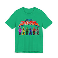 Gokaiger Ranger Keys Super Sentai T Shirt Custom Graphic Art Cosplay Shirts Power Rangers Retro Vintage 90s Tee