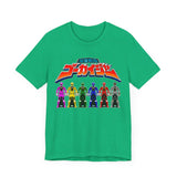 Gokaiger Ranger Keys Super Sentai T Shirt Custom Graphic Art Cosplay Shirts Power Rangers Retro Vintage 90s Tee
