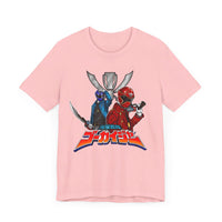 Gokai Red/Blue Super Sentai T Shirt Custom Graphic Art Cosplay Shirts Power Rangers Retro Vintage 90s Tee