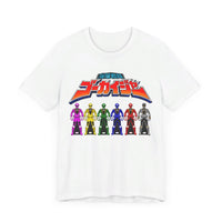 Gokaiger Ranger Keys Super Sentai T Shirt Custom Graphic Art Cosplay Shirts Power Rangers Retro Vintage 90s Tee
