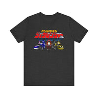 Zyuranger Bikes Super Sentai T Shirt Custom Graphic Art Cosplay Shirts Power Rangers Retro Vintage 90s Tee