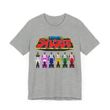 Dairanger keys Super Sentai T Shirt Custom Graphic Art Cosplay Gokaiger Shirts Power Rangers Retro Vintage 90s Tee