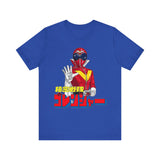 Akarenger Super Sentai T Shirt Custom Graphic Art Cosplay Shirts Power Rangers Retro Vintage 90s Tee
