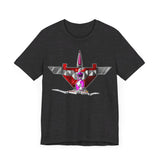 MMPR Pink Ranger Pterodactyl Super Sentai T Shirt Custom Graphic Art Cosplay Shirts Power Rangers Retro Vintage 90s Tee