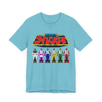Dairanger keys Super Sentai T Shirt Custom Graphic Art Cosplay Gokaiger Shirts Power Rangers Retro Vintage 90s Tee