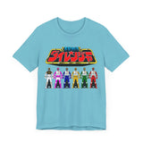 Dairanger keys Super Sentai T Shirt Custom Graphic Art Cosplay Gokaiger Shirts Power Rangers Retro Vintage 90s Tee