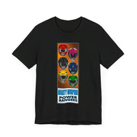 MMPR Comic Box Super Sentai T Shirt Custom Graphic Art Cosplay Shirts Power Rangers Retro Vintage 90s Tee