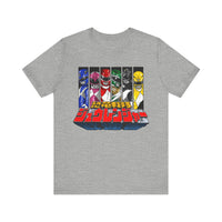 Zyuranger Super Sentai T Shirt Custom Graphic Art Cosplay Shirts Power Rangers Retro Vintage 90s Tee