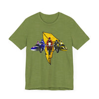 Battle Bikes Vintage Style Super Sentai T Shirt Custom Graphic Art Cosplay Shirts Power Rangers Retro  90s Tee
