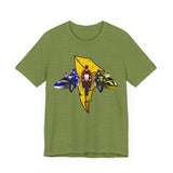 Battle Bikes Vintage Style Super Sentai T Shirt Custom Graphic Art Cosplay Shirts Power Rangers Retro  90s Tee