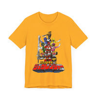 Zyuranger Super Sentai T Shirt Custom Graphic Art Cosplay Shirts Power Rangers Retro Vintage 90s Tee