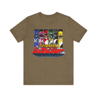 Zyuranger Super Sentai T Shirt Custom Graphic Art Cosplay Shirts Power Rangers Retro Vintage 90s Tee