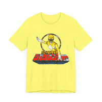 Zyuranger Yellow Ranger Super Sentai T Shirt Custom Graphic Art Cosplay Shirts Power Rangers Retro Vintage 90s Tee