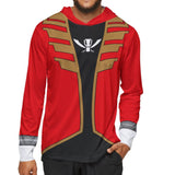 Gokaiger Red Hoodie (Full Print) Super Sentai T Shirt Custom Graphic Art Cosplay Shirts Power Rangers Retro Vintage 90s Tee