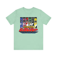 Zyuranger Super Sentai T Shirt Custom Graphic Art Cosplay Shirts Power Rangers Retro Vintage 90s Tee
