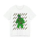 MMPR JDF OG Green Ranger Super Sentai T Shirt Custom Graphic Art Cosplay Shirts Power Rangers Retro Vintage 90s Tee