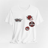 Shinkenger Red Shiba TeeCustom Graphic Art Cosplay Shirts Rangers Retro Vintage 90s