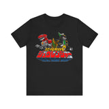 Zyurangers Red Green Mechas Super Sentai T Shirt Custom Graphic Art Cosplay Shirts Power Rangers Retro Vintage 90s Tee