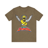 Gokaiger Yellow Roll Call  Super Sentai T Shirt Custom Graphic Art Cosplay Shirts Power Rangers Retro Vintage 90s Tee