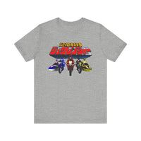 Zyuranger Bikes Super Sentai T Shirt Custom Graphic Art Cosplay Shirts Power Rangers Retro Vintage 90s Tee