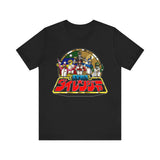 Dairanger Team Super Sentai T Shirt Custom Graphic Art Cosplay Shirts Power Rangers Retro Vintage 90s Tee