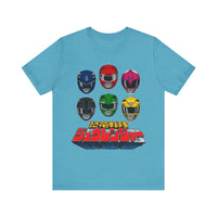Zyuranger Helmets Super Sentai T Shirt Custom Graphic Art Cosplay Shirts Power Rangers Retro Vintage 90s Tee