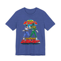 Legendary Izumi Green Ranger Changeman Blue Super Sentai T Shirt Custom Graphic Art Cosplay Shirts Power Rangers Retro Vintage Tee