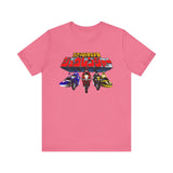 Zyuranger Bikes Super Sentai T Shirt Custom Graphic Art Cosplay Shirts Power Rangers Retro Vintage 90s Tee