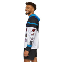 Boonboomger Blue Champion Hoodie (Full Print) Super Sentai T Shirt Custom Graphic Art Cosplay Shirts Power Rangers Retro Vintage 90s Tee