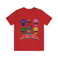 Gokaiger Helmets Super Sentai T Shirt Custom Graphic Art Cosplay Shirts Power Rangers Retro Vintage 90s Tee