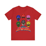 Gokaiger Helmets Super Sentai T Shirt Custom Graphic Art Cosplay Shirts Power Rangers Retro Vintage 90s Tee