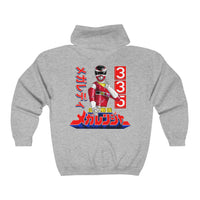 Megaranger MegaRed Full Zip Hoodie Super Sentai T Shirt Custom Graphic Art Cosplay Shirts Power Rangers Retro Vintage 90s Tee