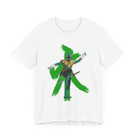 Green Samurai Dragon Ranger Super Sentai T Shirt Custom Graphic Art Cosplay Shirts Power Rangers Retro Vintage 90s Tee