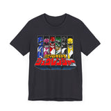 Zyuranger Super Sentai T Shirt Custom Graphic Art Cosplay Shirts Power Rangers Retro Vintage 90s Tee