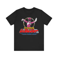 Pink Zyuranger Super Sentai T Shirt Custom Graphic Art Cosplay Shirts Power Rangers Retro Vintage 90s Tee