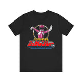Pink Zyuranger Super Sentai T Shirt Custom Graphic Art Cosplay Shirts Power Rangers Retro Vintage 90s Tee