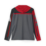 SPD Red Hoodie (Full Print) Lightweight, Breathable, workout, pull over, fitness Hoodie Super Sentai Custom