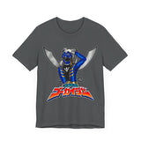 Gokaiger Blue Roll Call Super Sentai T Shirt Custom Graphic Art Cosplay Shirts Power Rangers Retro Vintage 90s Tee