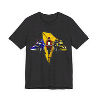Battle Bikes Vintage Style Super Sentai T Shirt Custom Graphic Art Cosplay Shirts Power Rangers Retro  90s Tee