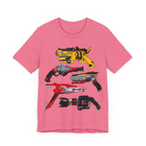 Sentai Blasters Super Sentai T Shirt Custom Graphic Art Cosplay Shirts Power Rangers Retro Vintage 90s Tee